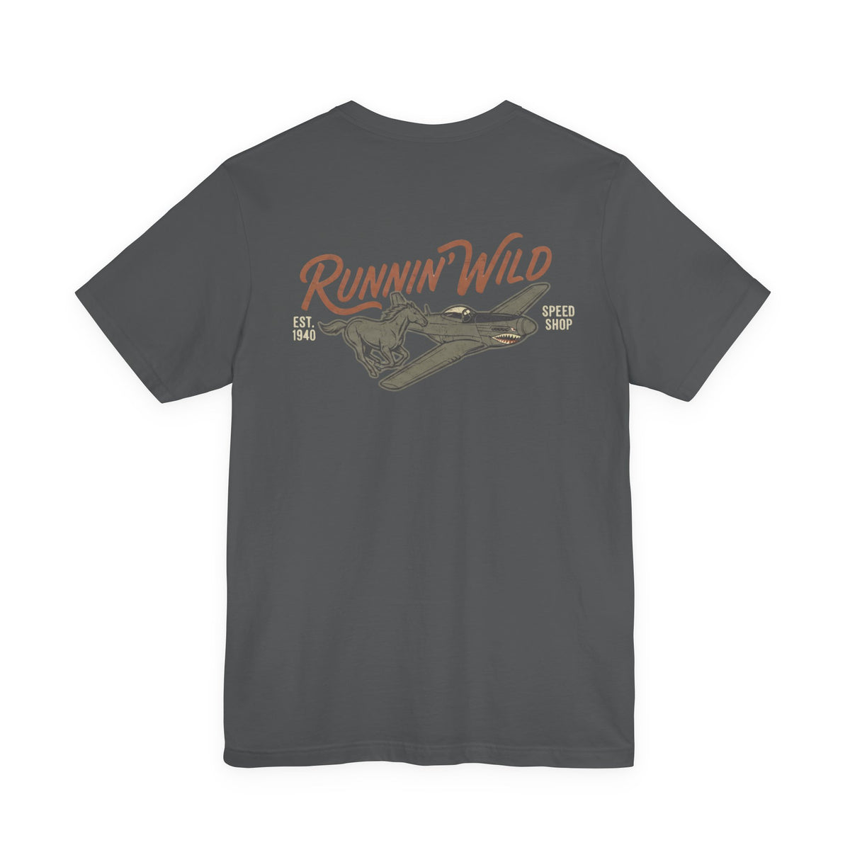 Runnin' Wild - Unisex Cotton Jersey Tee