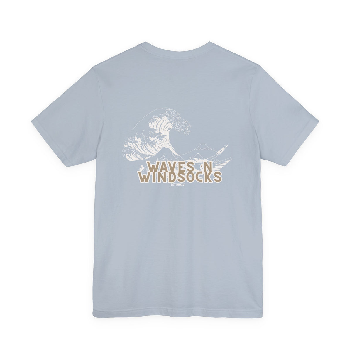 W&W Kanagawa Wave - Unisex Cotton Jersey Tee