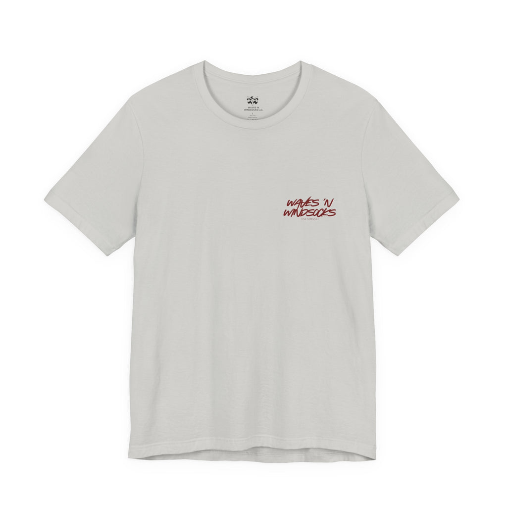 Nasty Business - Unisex Relaxed Fit Tee, graphic tee, silver, front