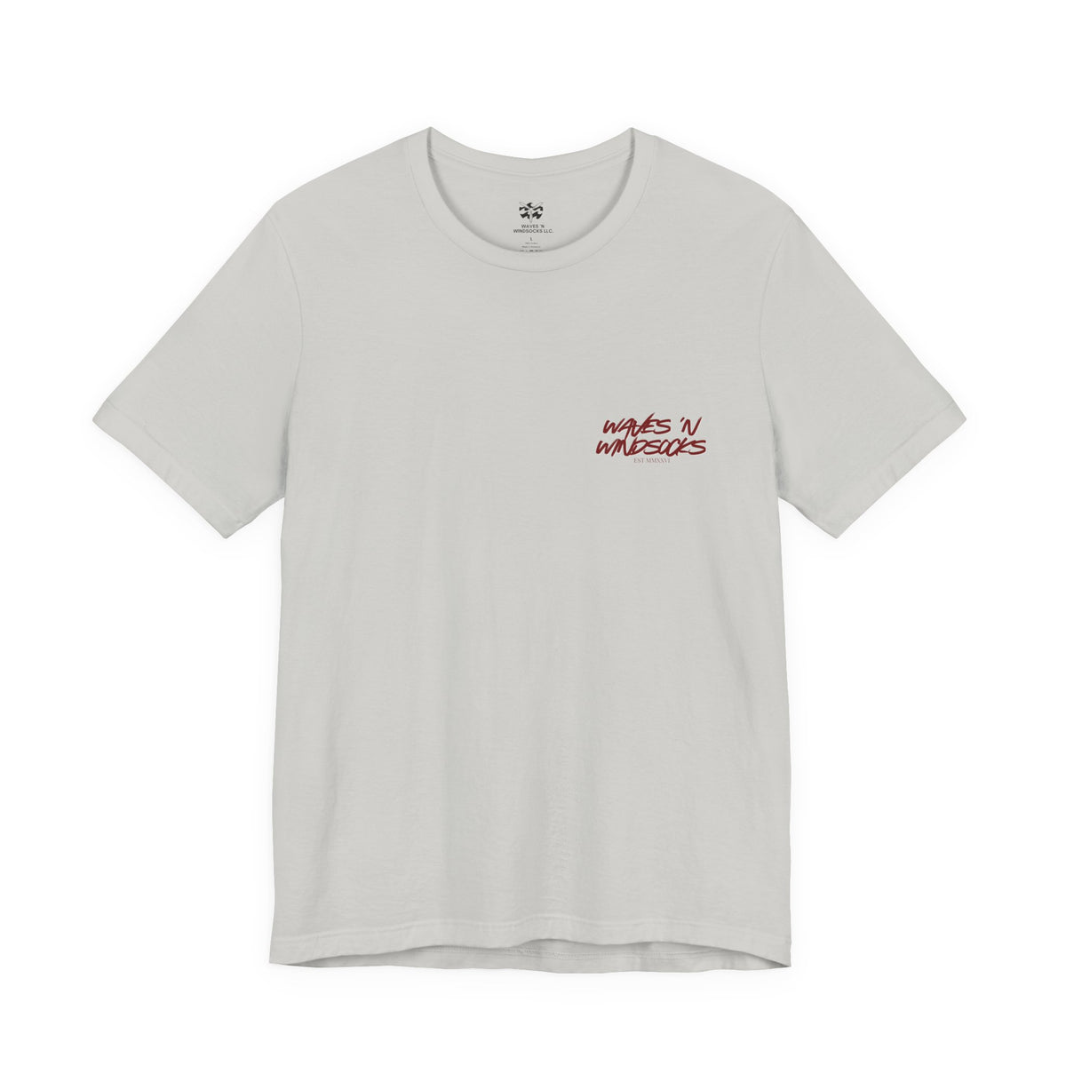 Nasty Business - Unisex Relaxed Fit Tee, graphic tee, silver, front