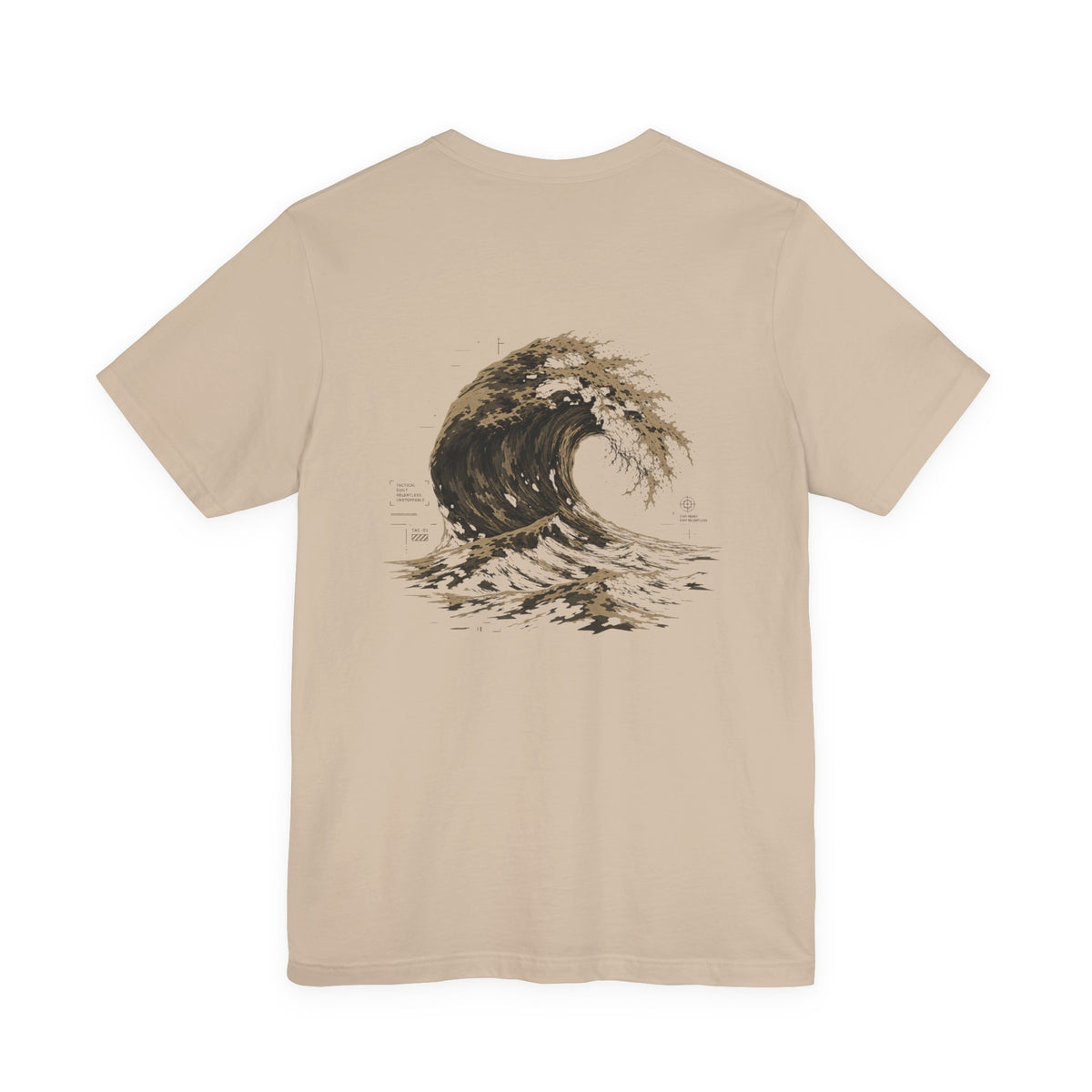 Japanese Wave - Men's Cotton Jersey Tee