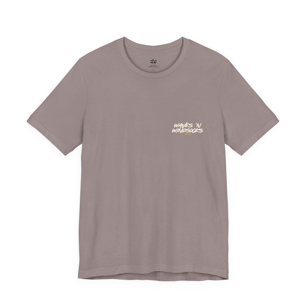Deep Impact - Men's Viper Tee, graphic tee, pebble brown, front