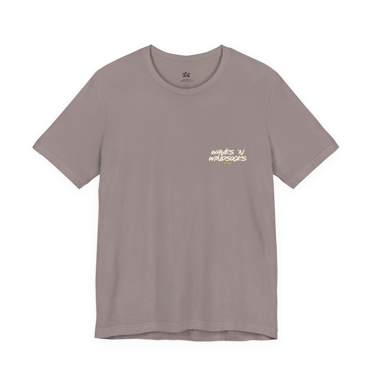 Deep Impact - Men's Viper Tee, graphic tee, pebble brown, front
