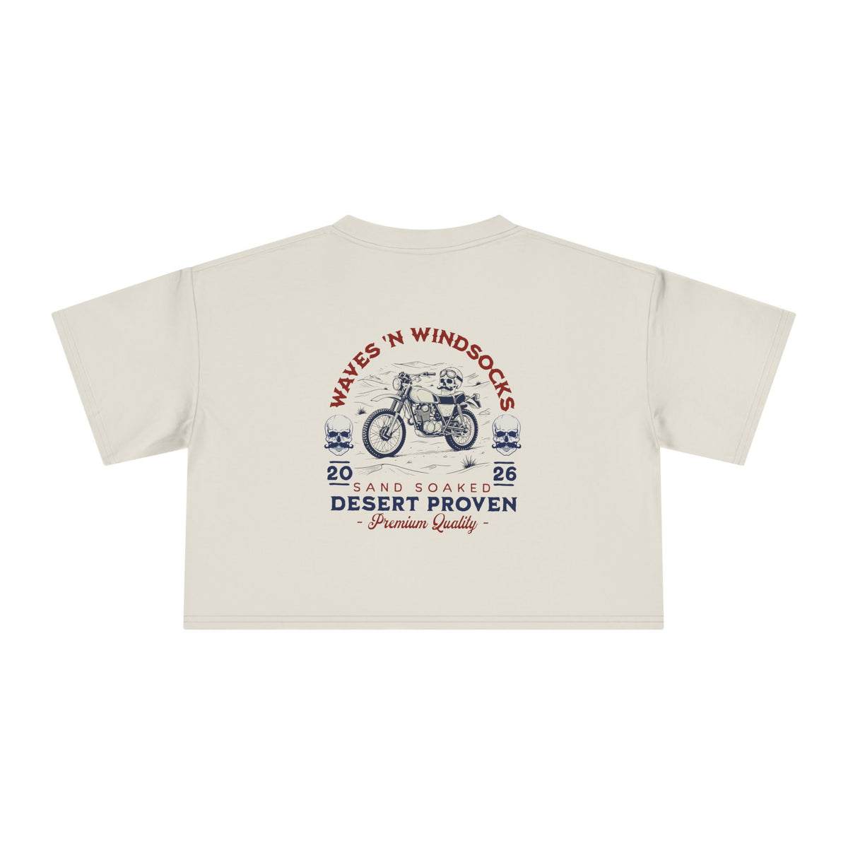 Desert Proven - Women's Medium Weight Cropped Tee