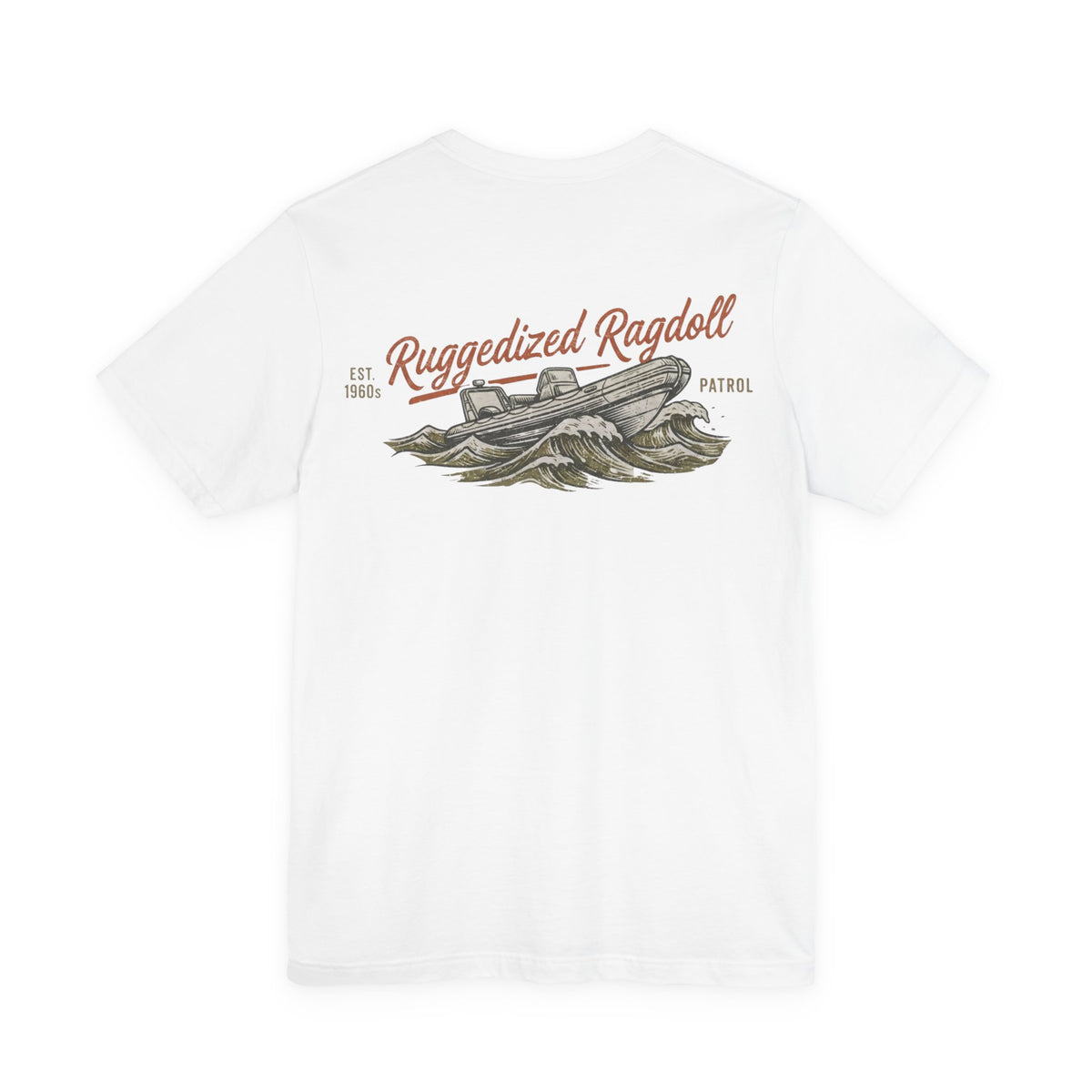 Ruggedized Ragdoll - Unisex Cotton Jersey Tee