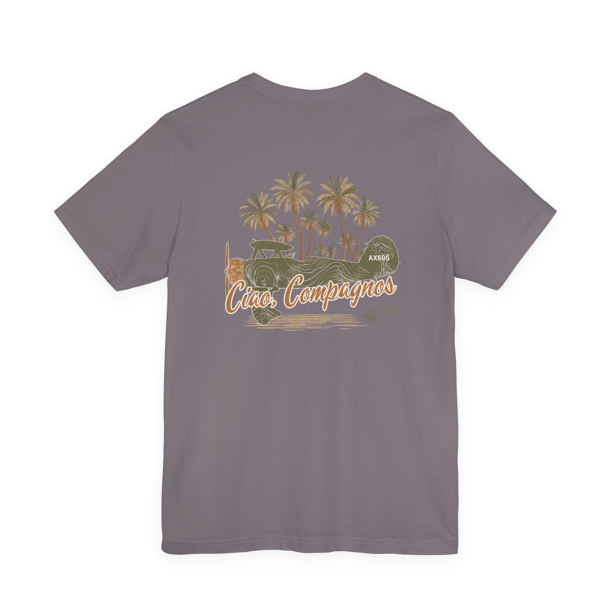 Ciao, Compagno - Unisex Cotton Jersey Tee
