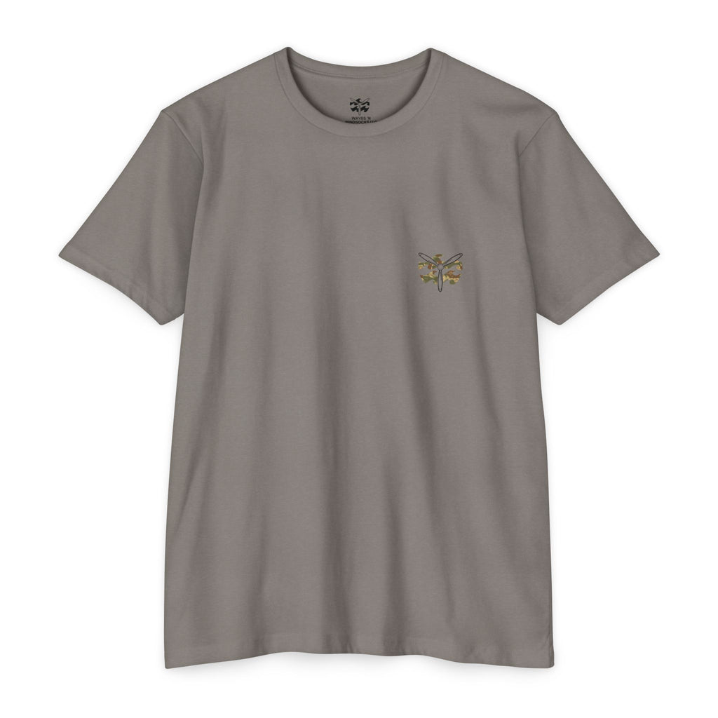 Rhodesian Off-Roading Club - Men's Breach Tee, graphic tee, stone gray, front