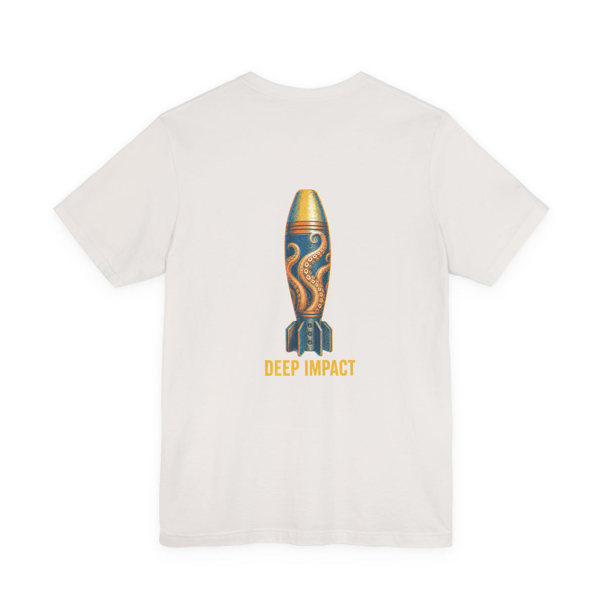 Deep Impact - Men's Viper Tee, graphic tee, vintage white, back