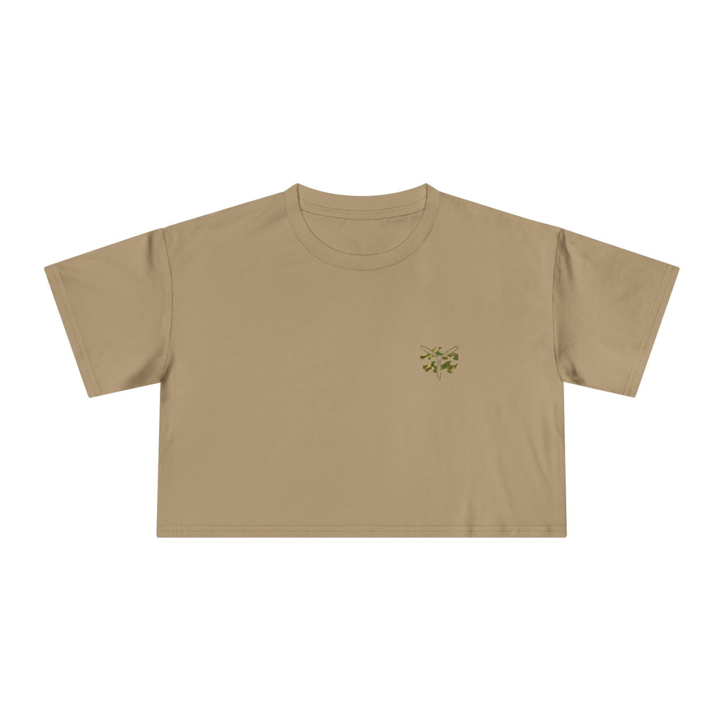 W&W Rhodesian Bush - Women's Medium Weight Cropped Tee