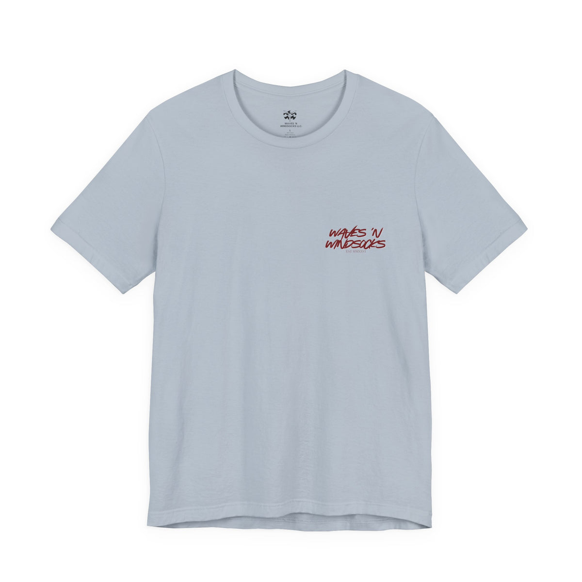 Nasty Business - Unisex Relaxed Fit Tee, graphic tee, light blue, front