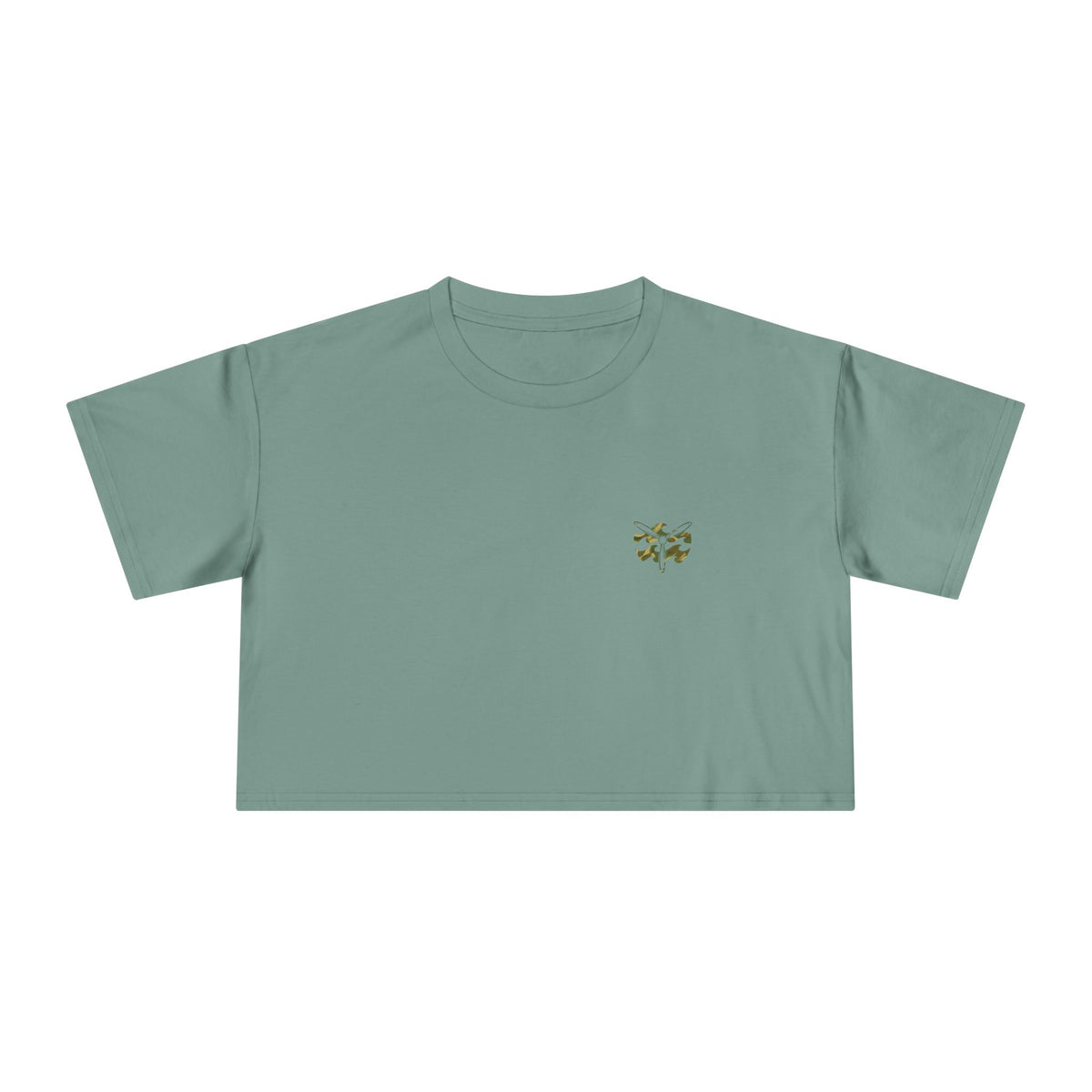 W&W Rhodesian Bush - Women's Medium Weight Cropped Tee