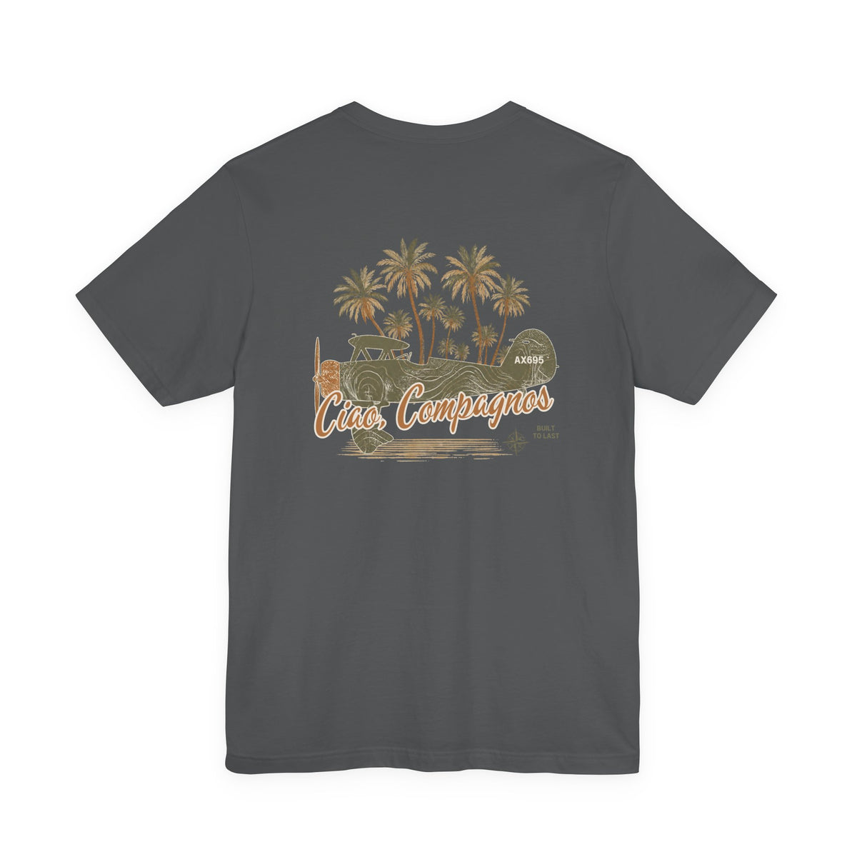 Ciao, Compagno - Unisex Cotton Jersey Tee