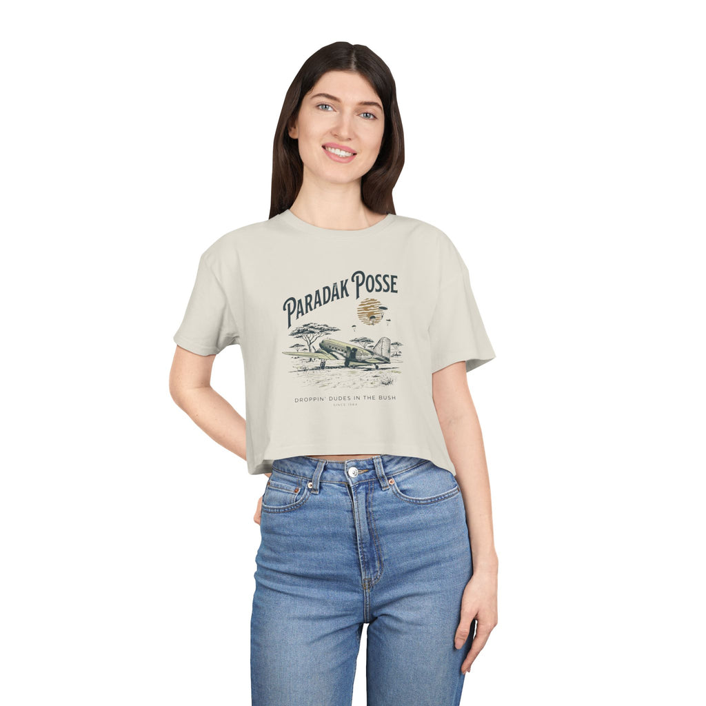 Paradak Posse - Women's Medium Weight Cropped Tee