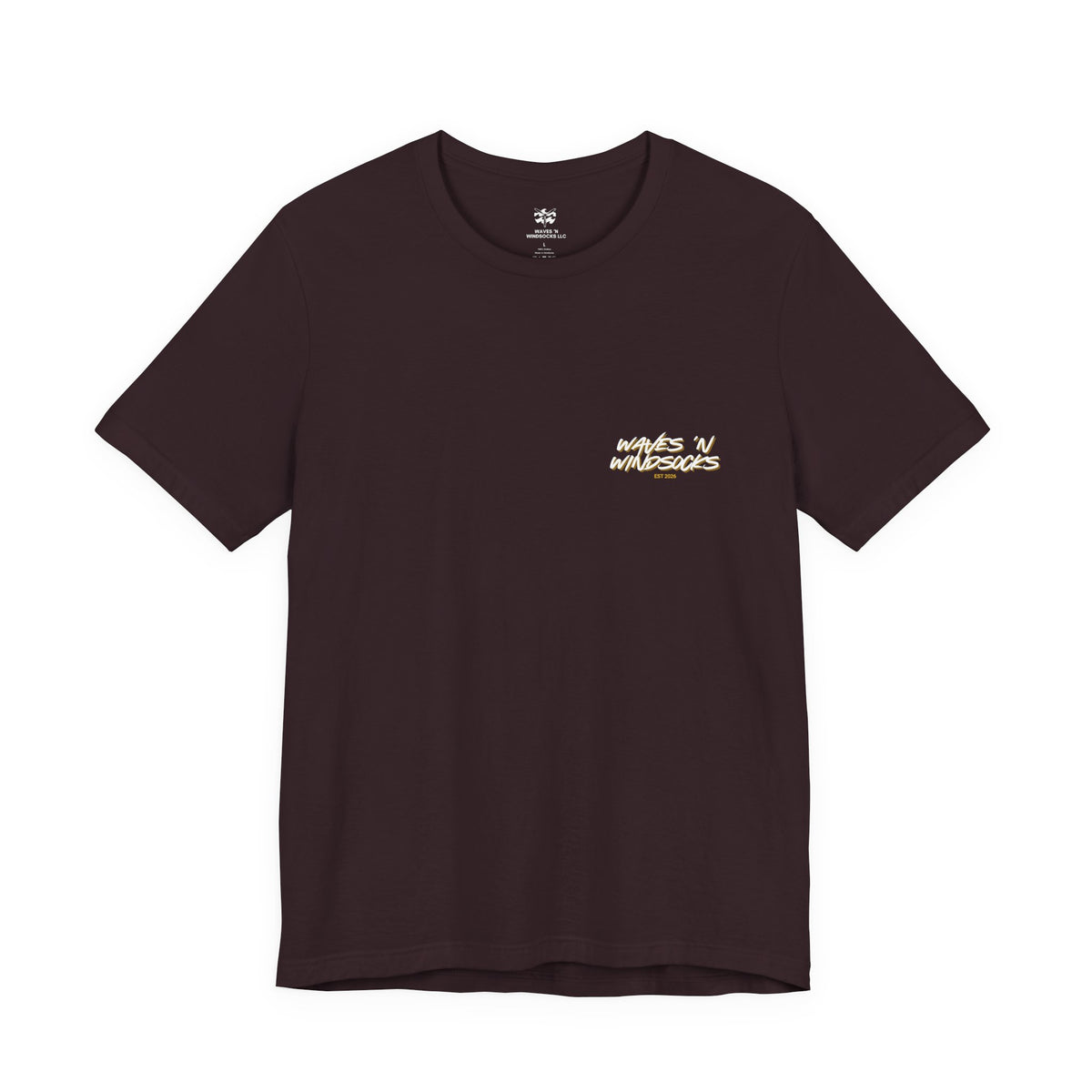 Deep Impact - Men's Viper Tee, graphic tee, oxblood black, front