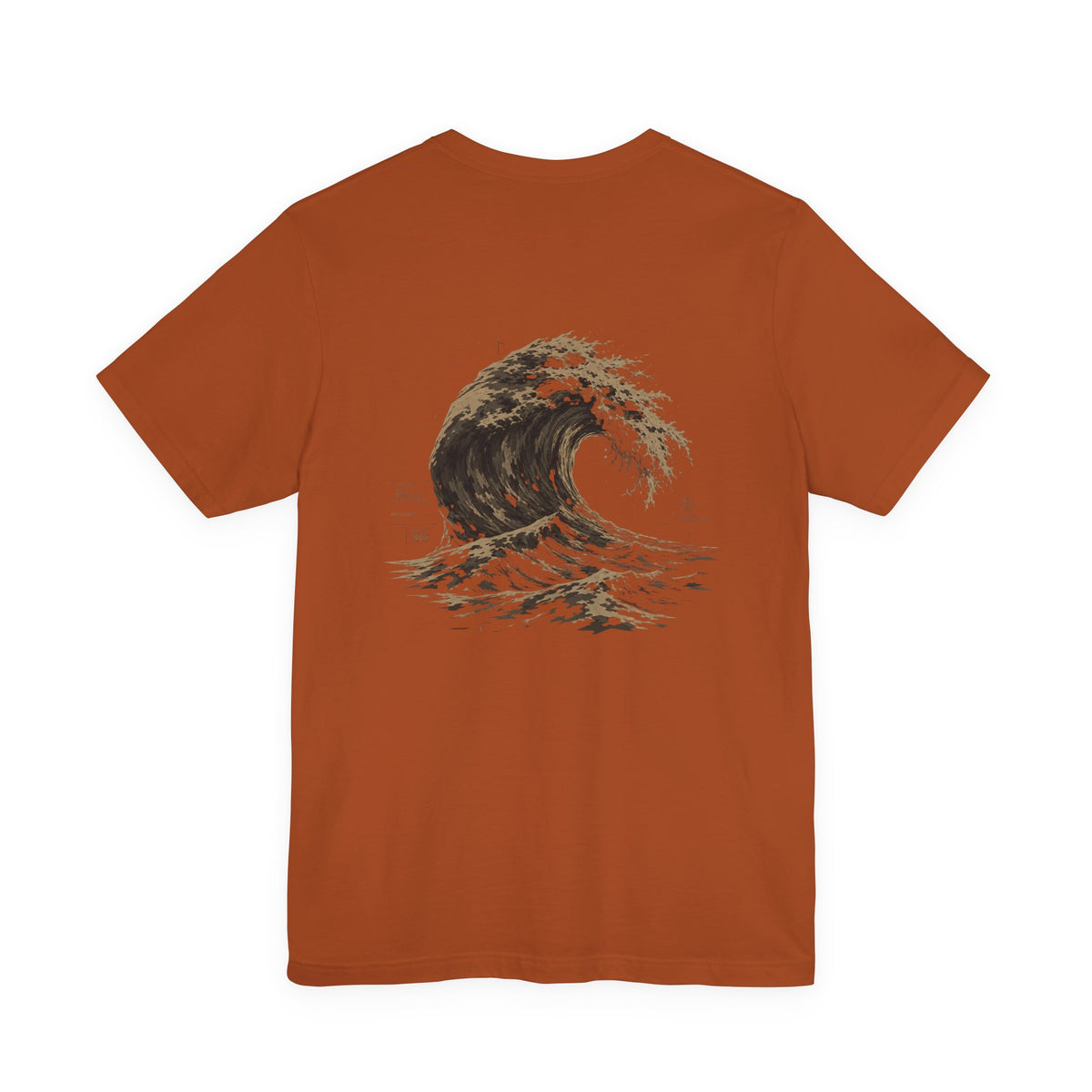 Japanese Wave - Men's Cotton Jersey Tee