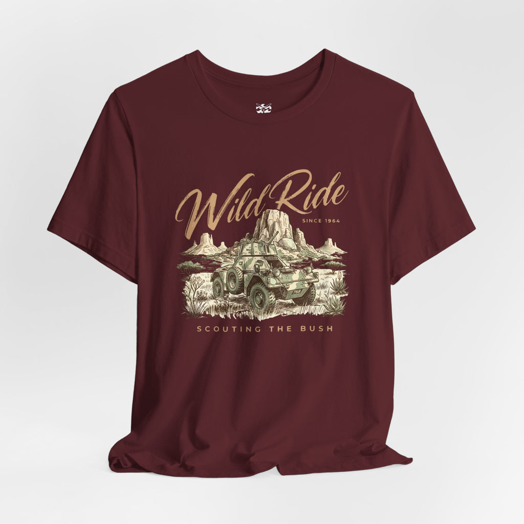 Wild Ride- Unisex Cotton Jersey Short Sleeve Tee