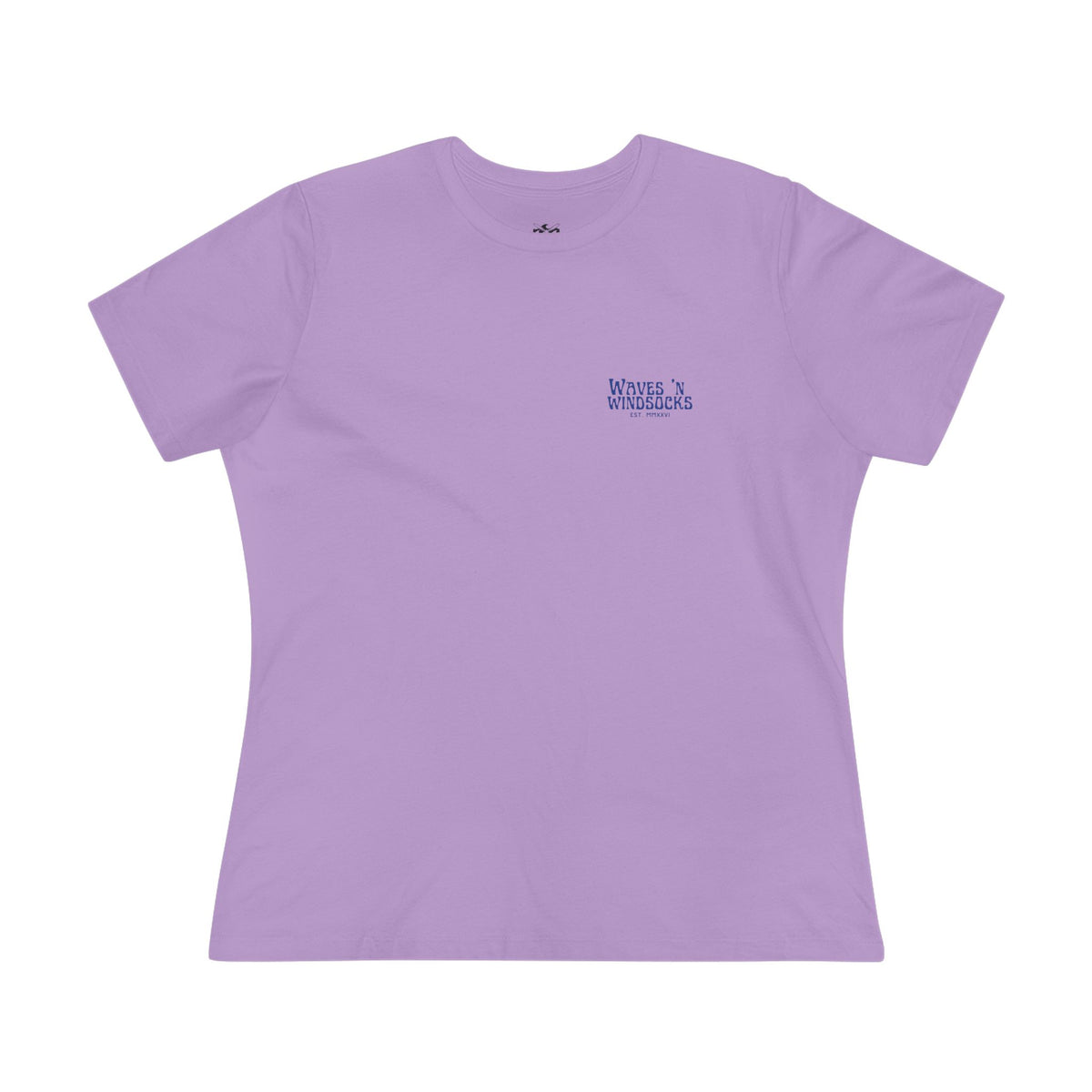 W&W Blue Wave - Women's Relaxed Fit Cotton Tee
