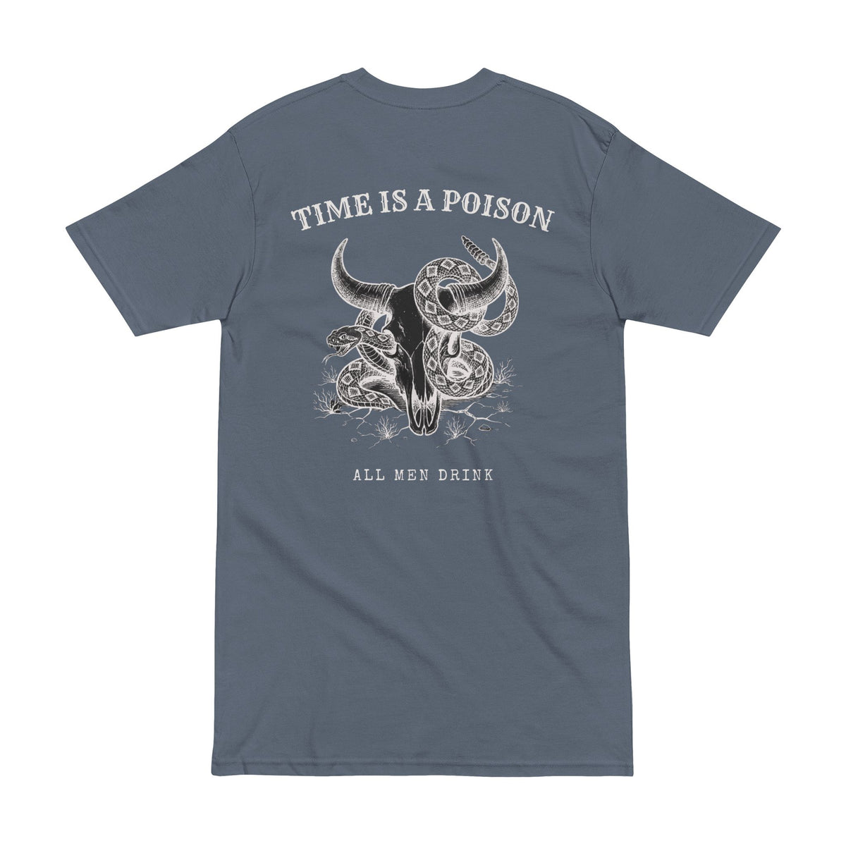 Time is a Poison - Men's Heavyweight Tee