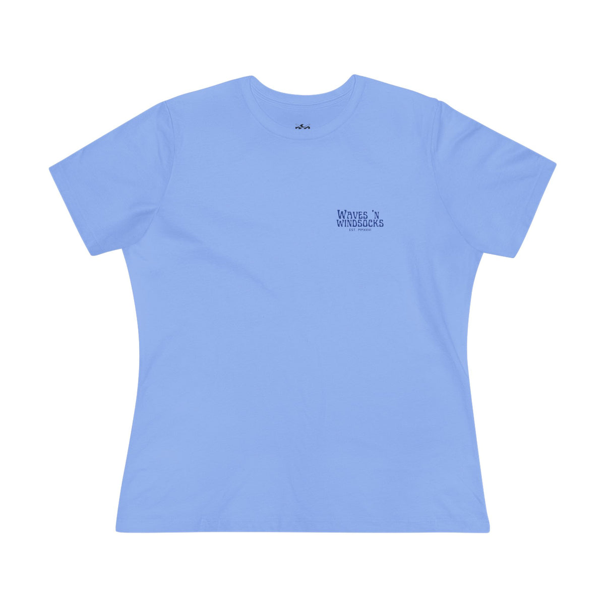 W&W Blue Wave - Women's Relaxed Fit Cotton Tee