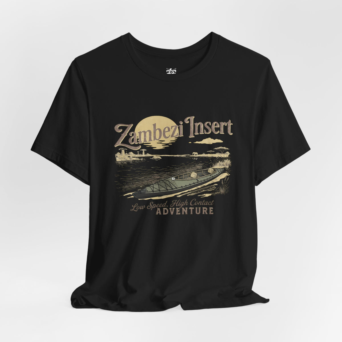 Zambezi Insert- Unisex Cotton Jersey Short Sleeve Tee